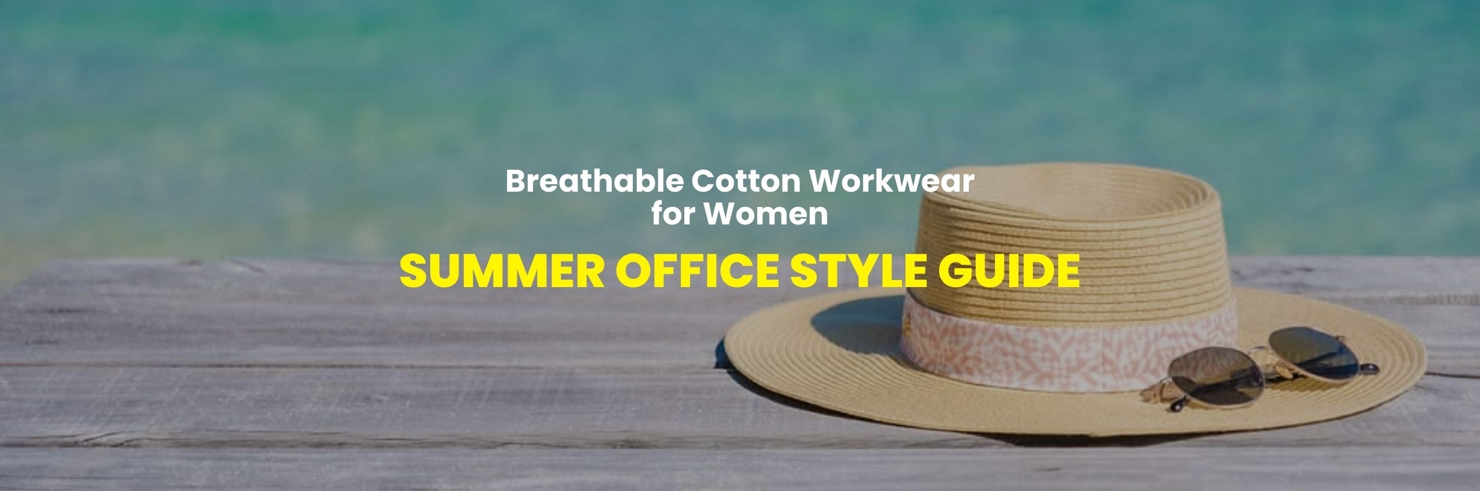 summer cotton workwear for women