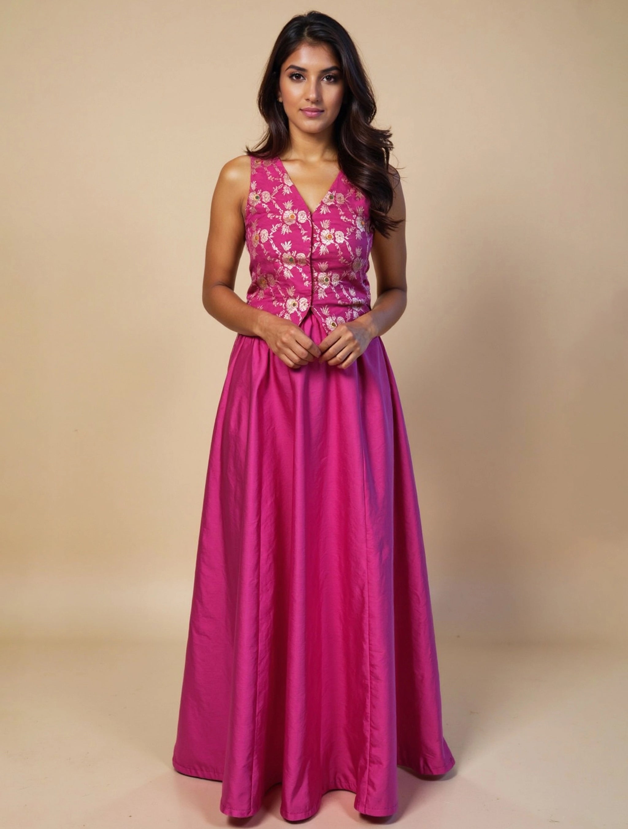 Bateman Place Pink Brocade Jacket