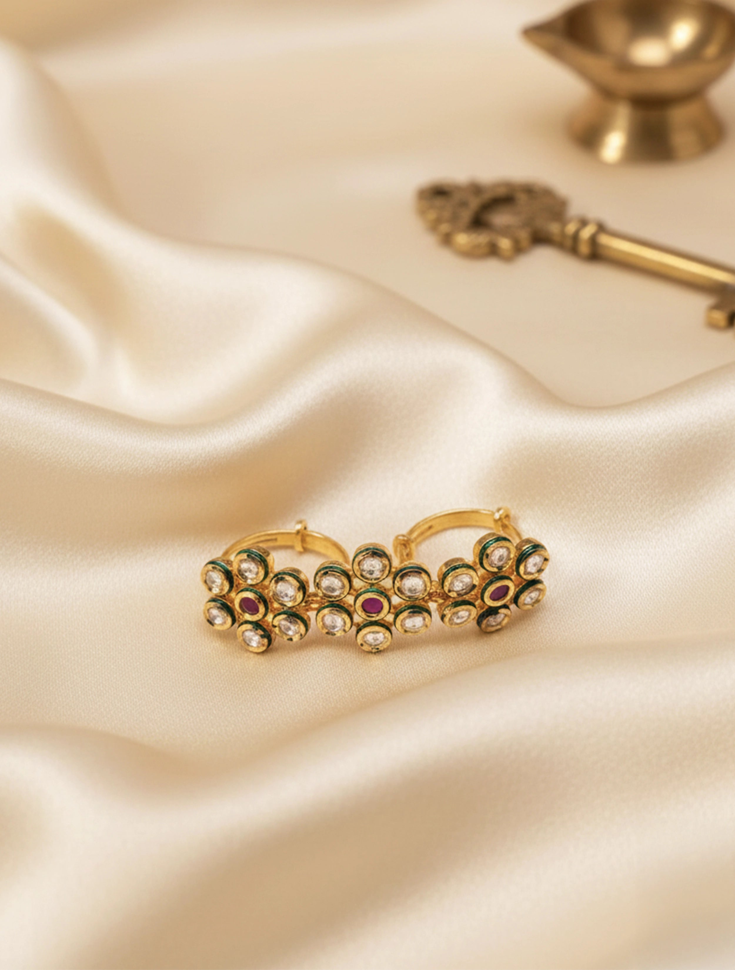 trueBrowns Radiant Cluster Ring
