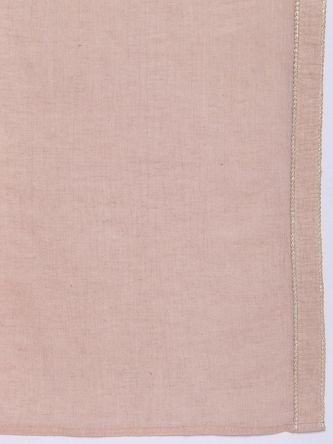 Pure Cotton Gota Saree - trueBrowns
