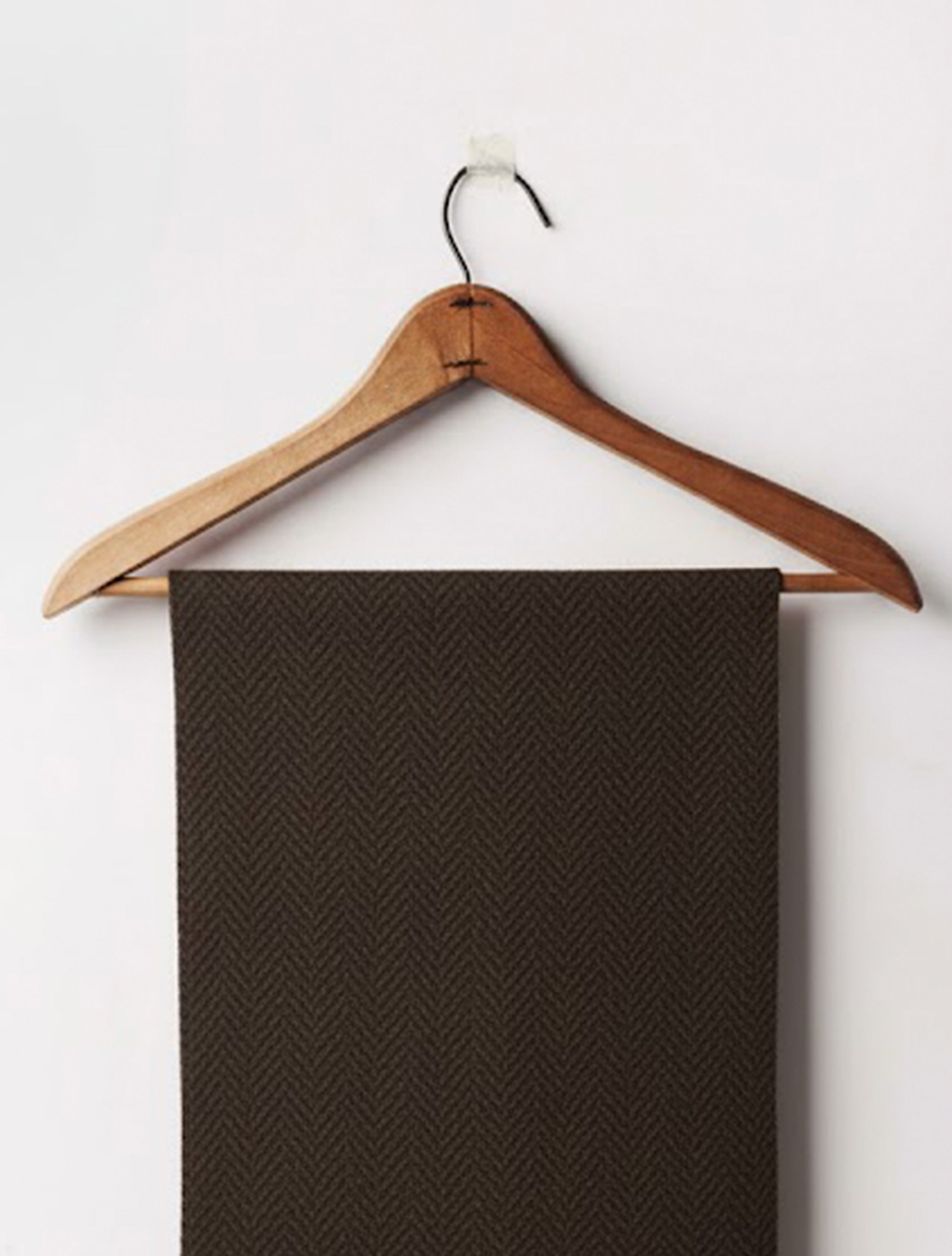 trueBrowns Black Woollen Softness Stole