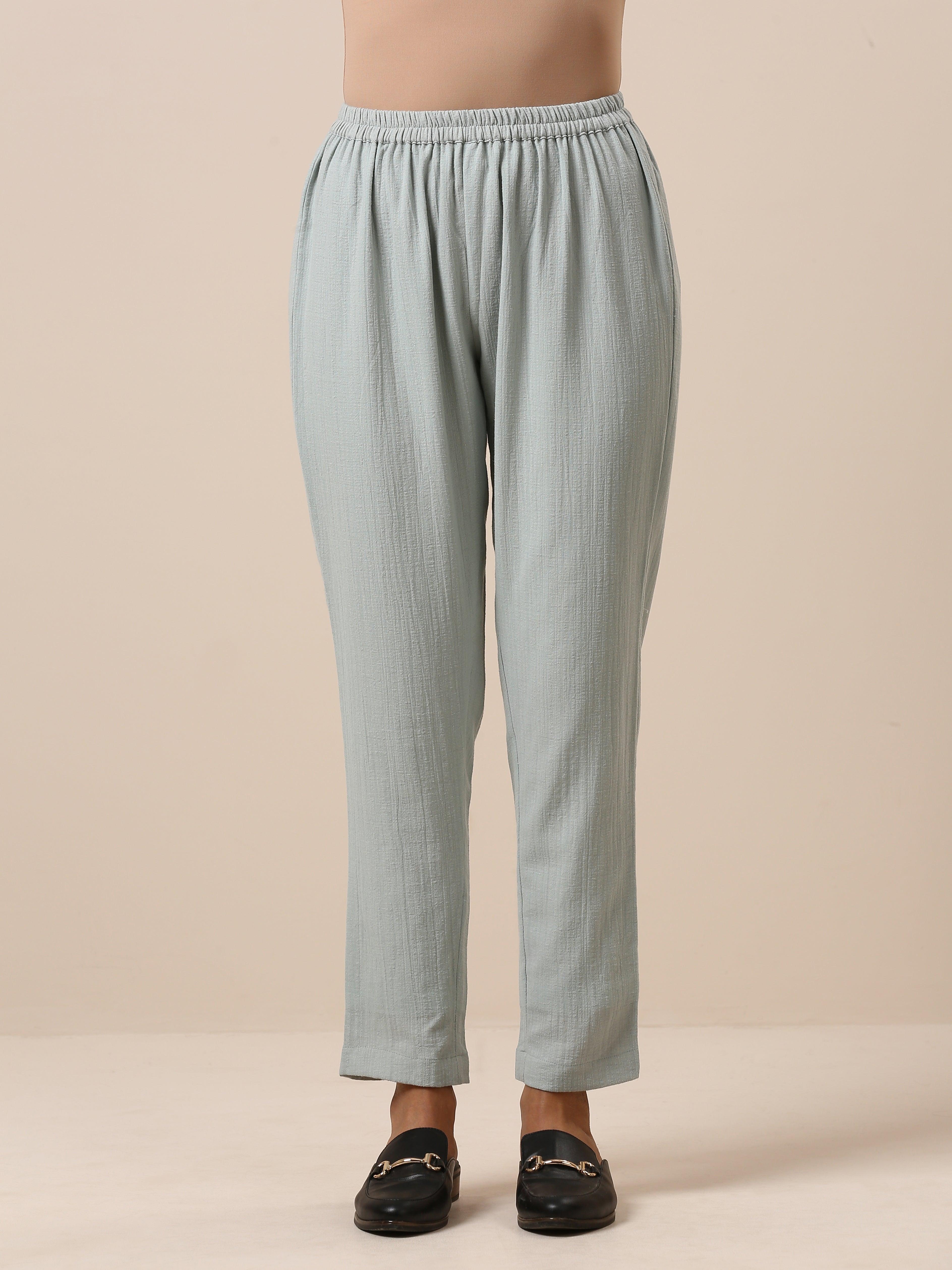 Cotton Pastel Blue Short Co-Ord Set - trueBrowns