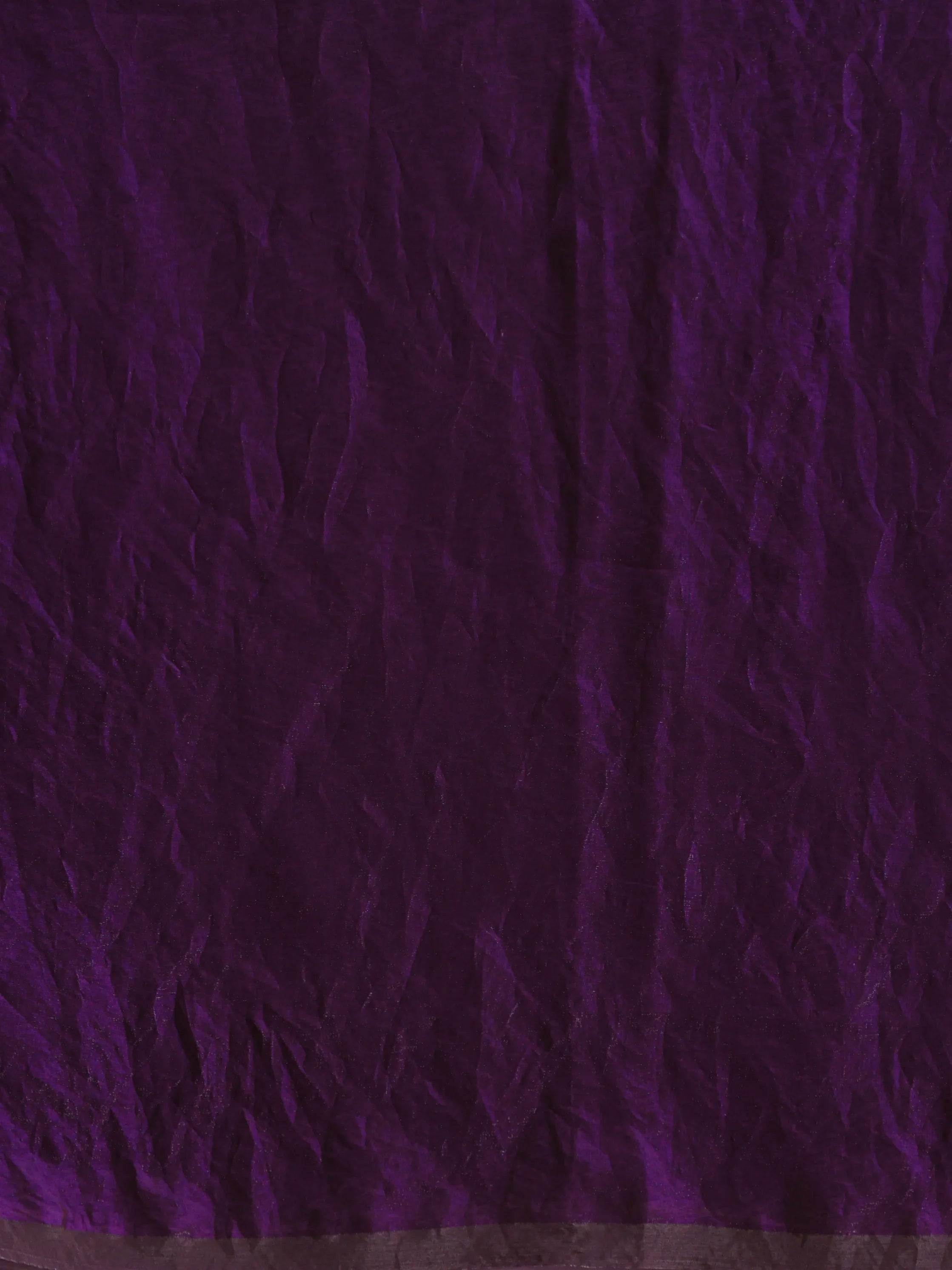 trueBrowns Purple Tissue Saree With Unstitched Blouse