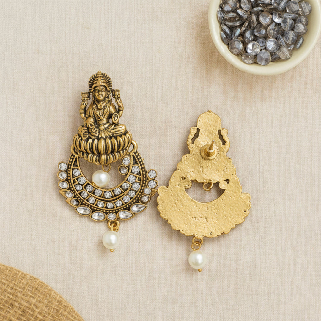 trueBrowns Shubh Lakshmi Jhumkas