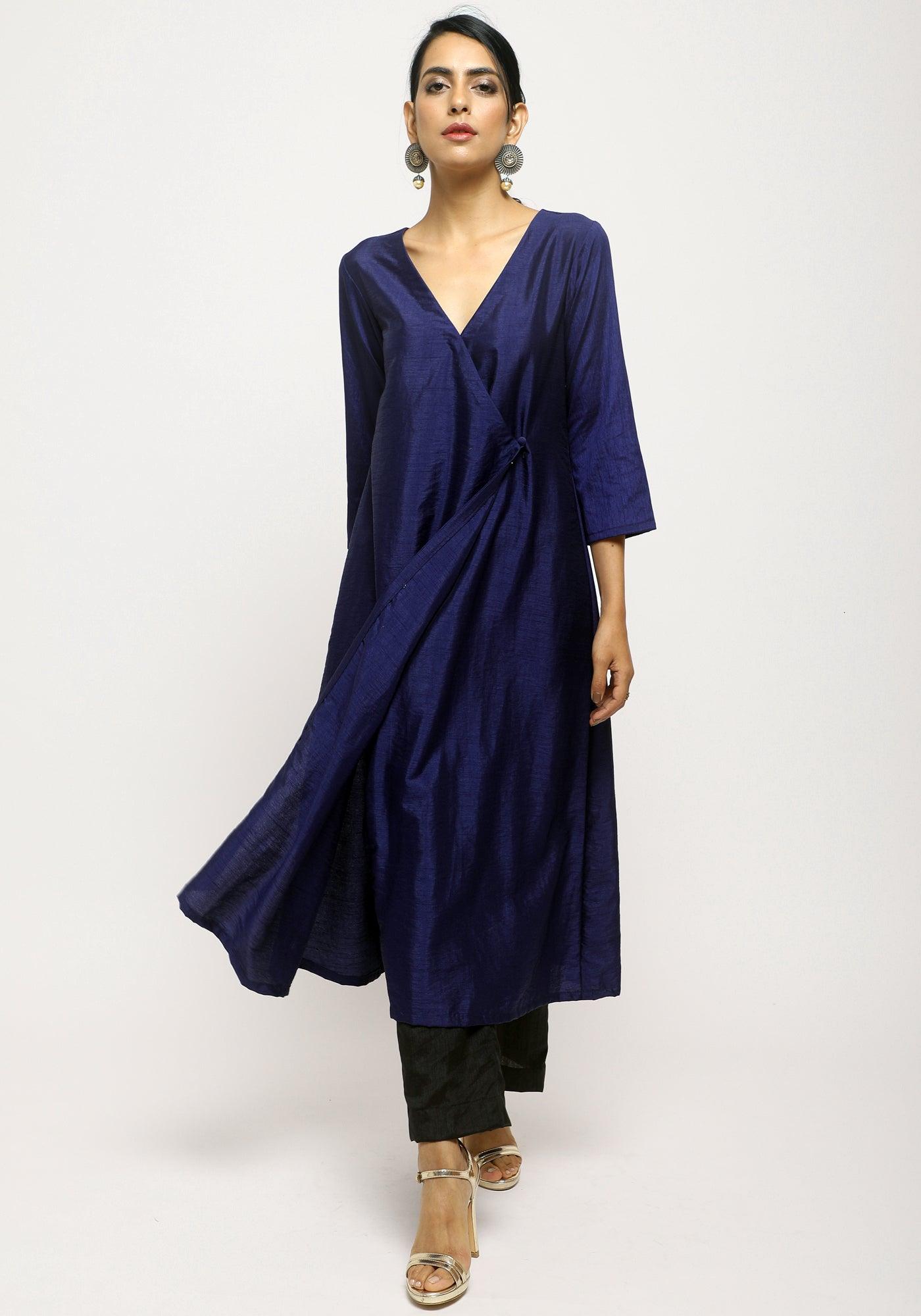 Blue Angrakha Set - trueBrowns