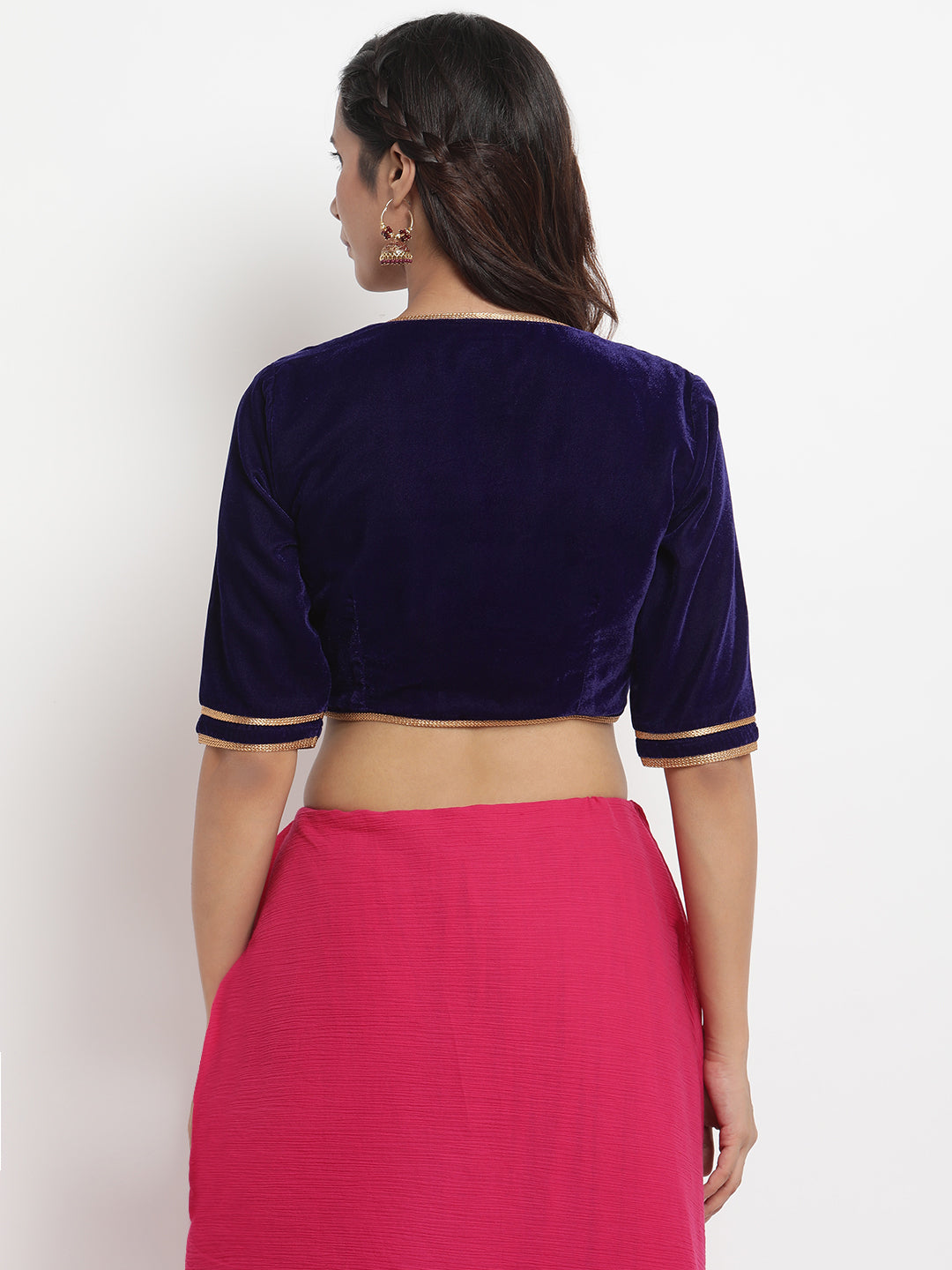 Blue Velvet Gota Blouse