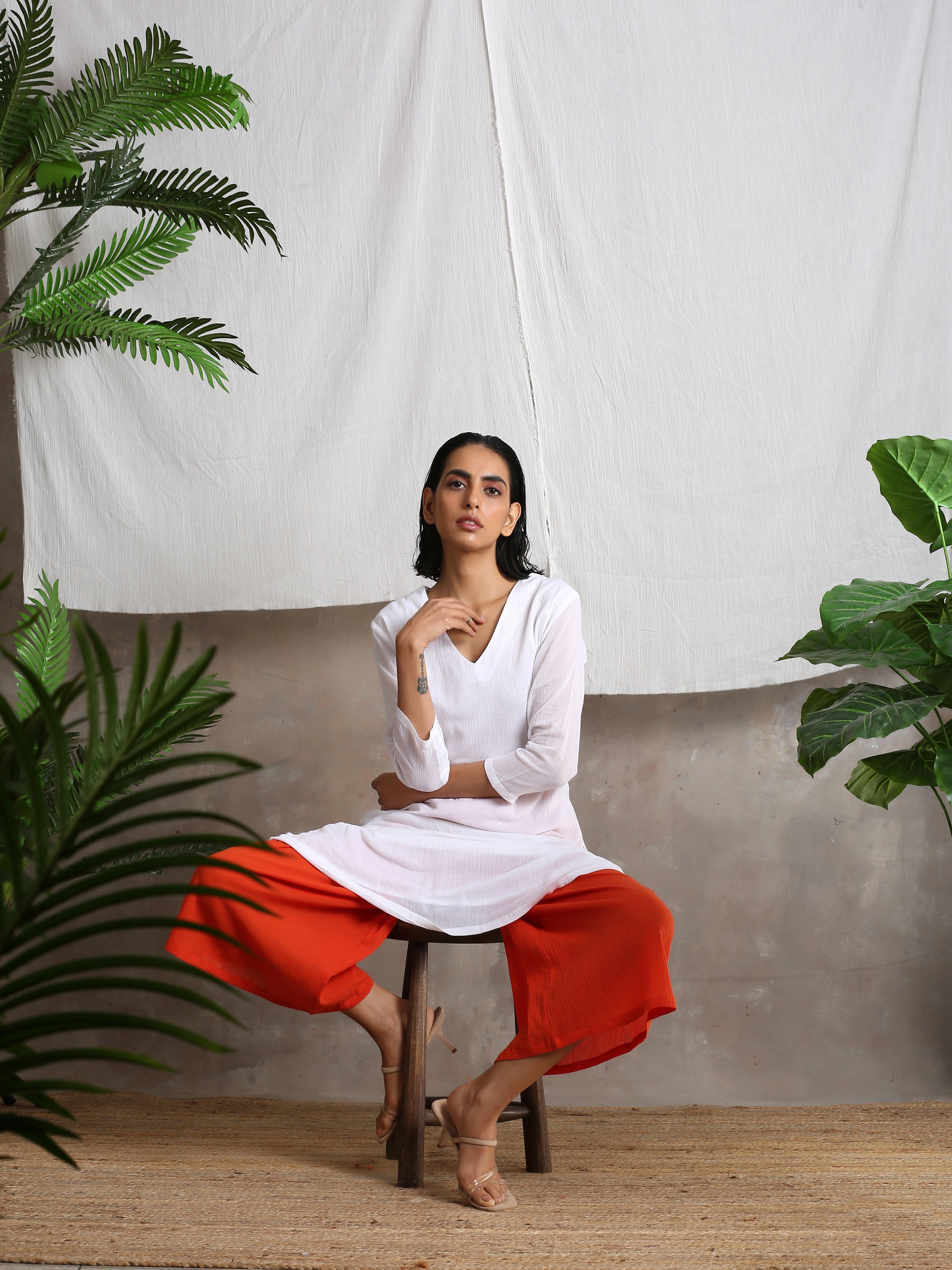 Crinkle Palazzo - trueBrowns