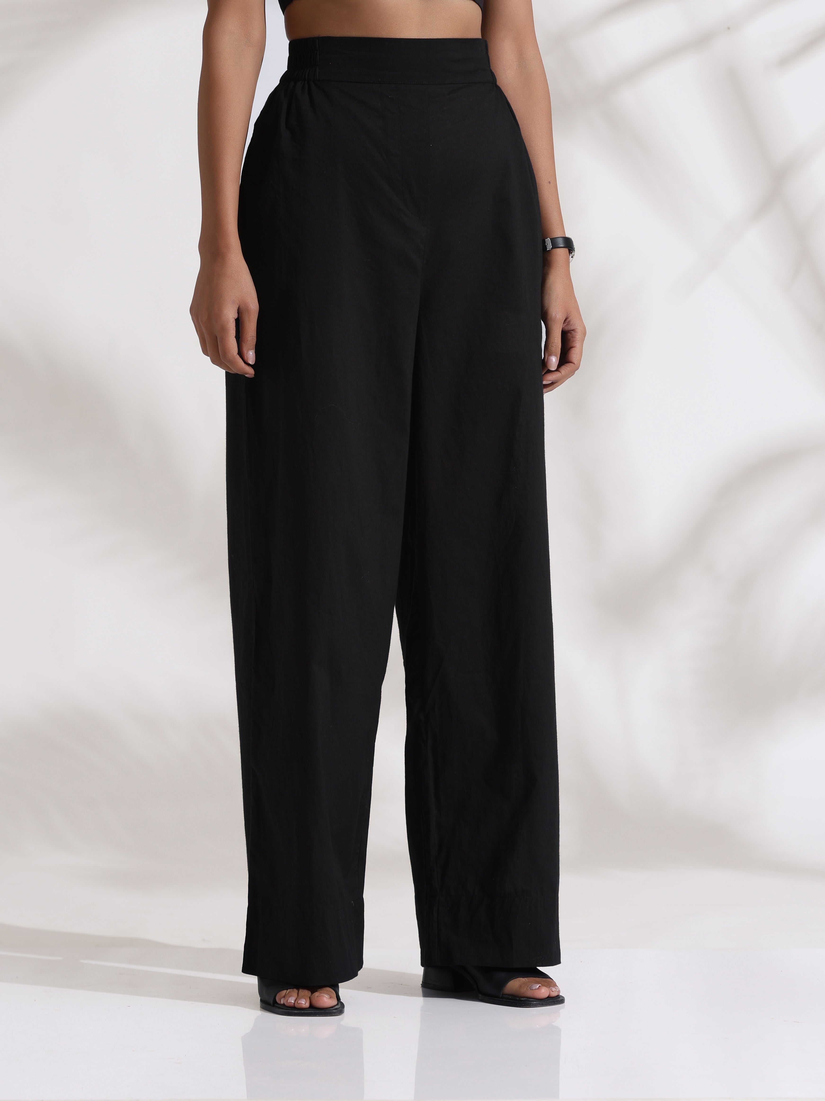 trueBrowns Beige Cotton Geometric Print Jacket Co-ord Set