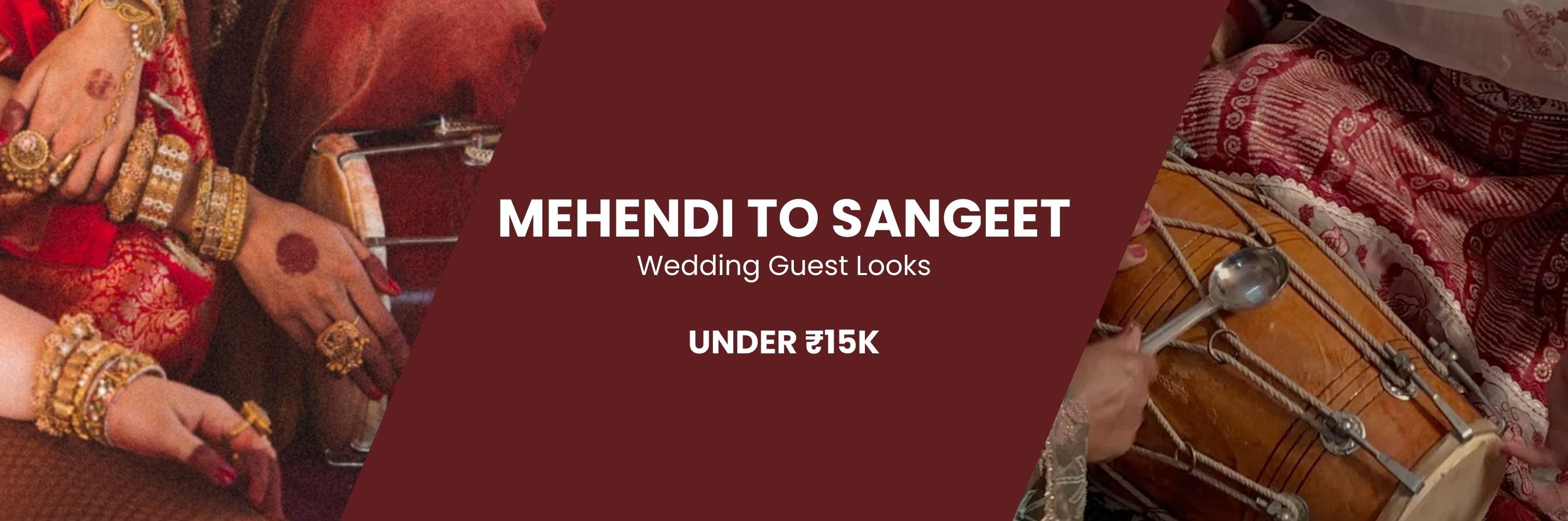 Wedding guest outfits under Rs. 15,000
