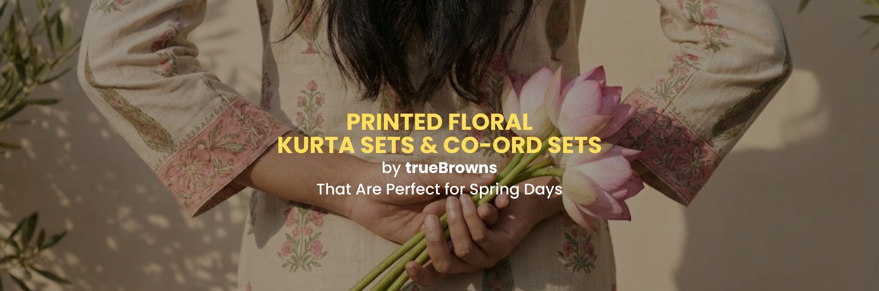 Printed floral kurta sets & co-ord sets for women