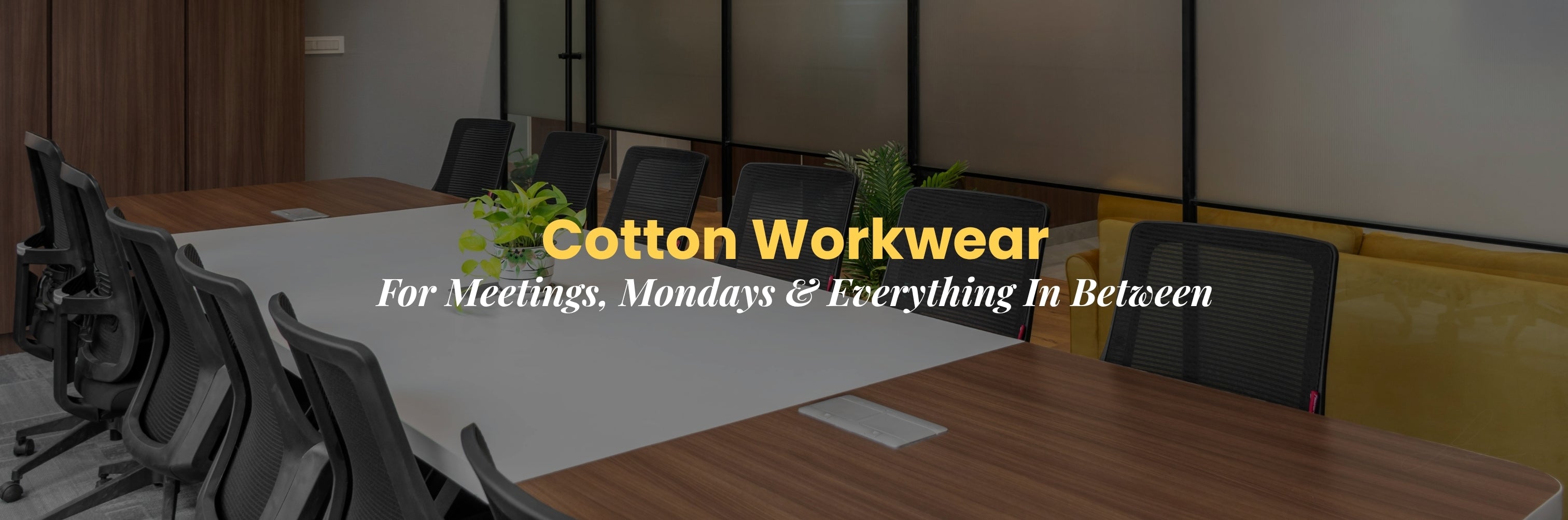 Cotton kurta sets and co-ord sets workwear for women