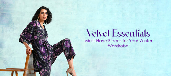 Velvet Essentials: Must-Have Pieces for Your Winter Wardrobe