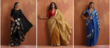 Ivory Gold Cotton Angrakha Kurta Set