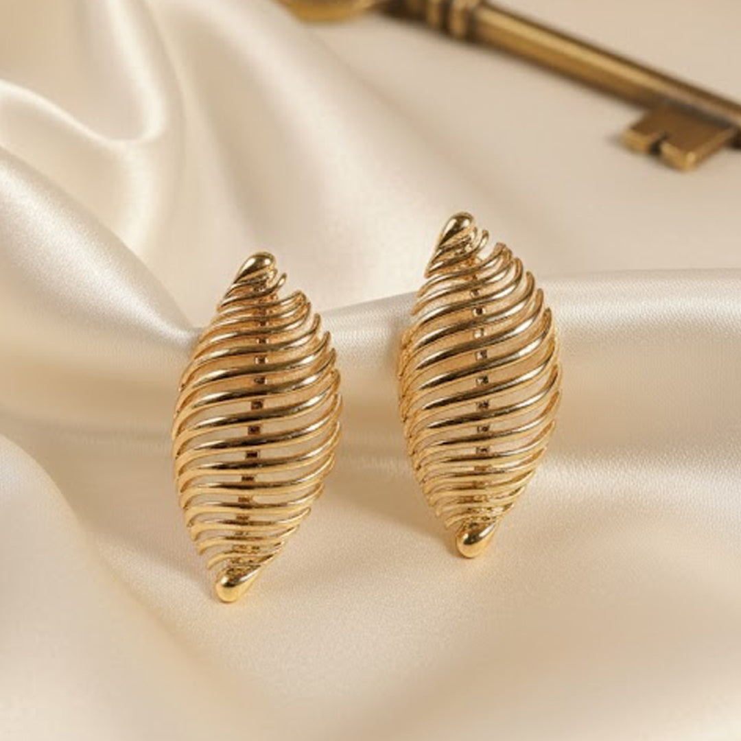 trueBrowns Leaflet Earrings