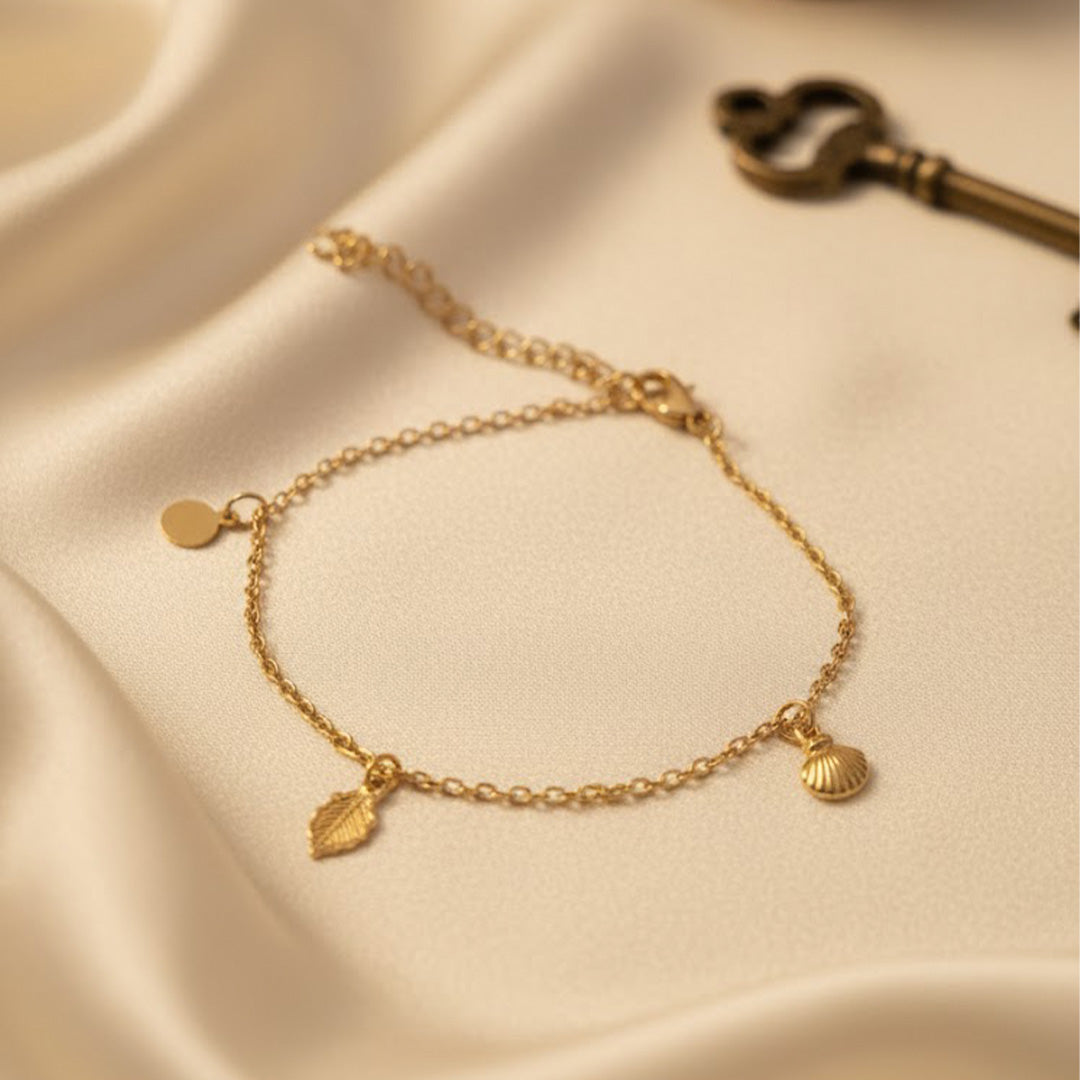 trueBrowns Chain Drop Bracelet