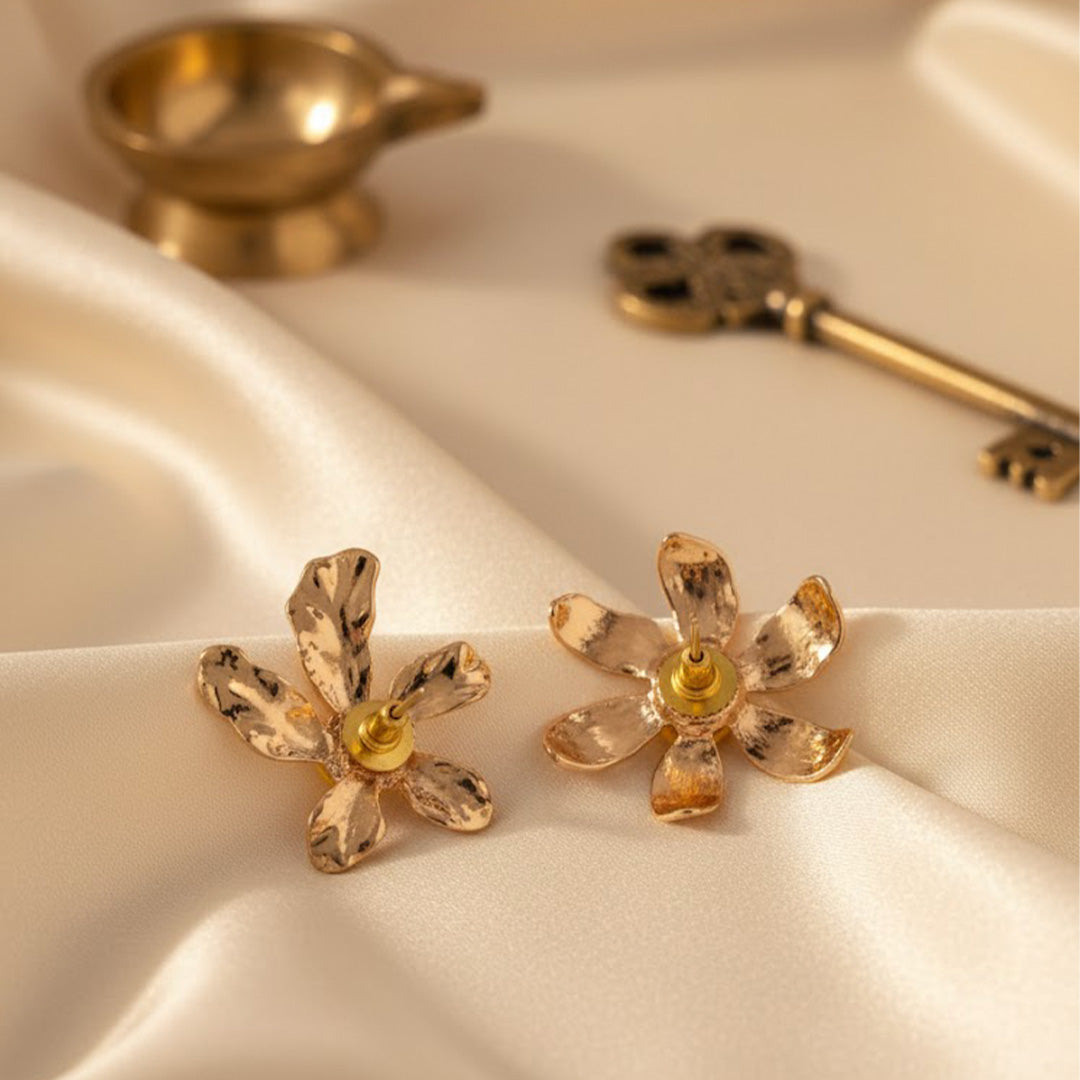 trueBrowns Sunlit Flora Earrings