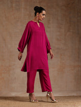 Pink Modal Relax Co-ord Set