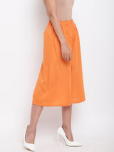 Linen Cotton Orange Pant