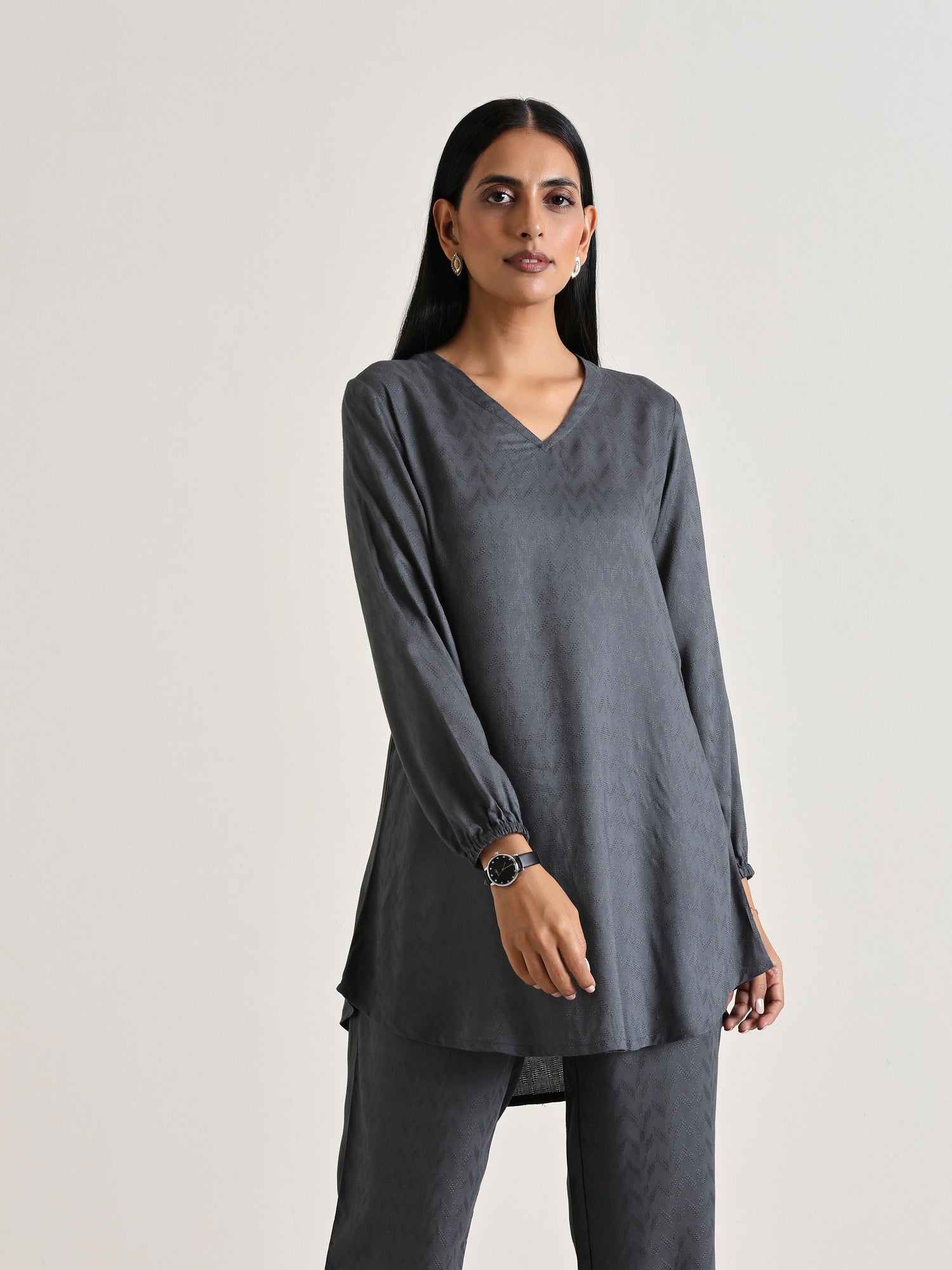 Grey Short Co-Ord Set