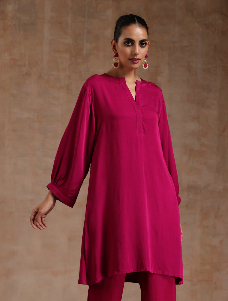 Pink Modal Relax Co-ord Set