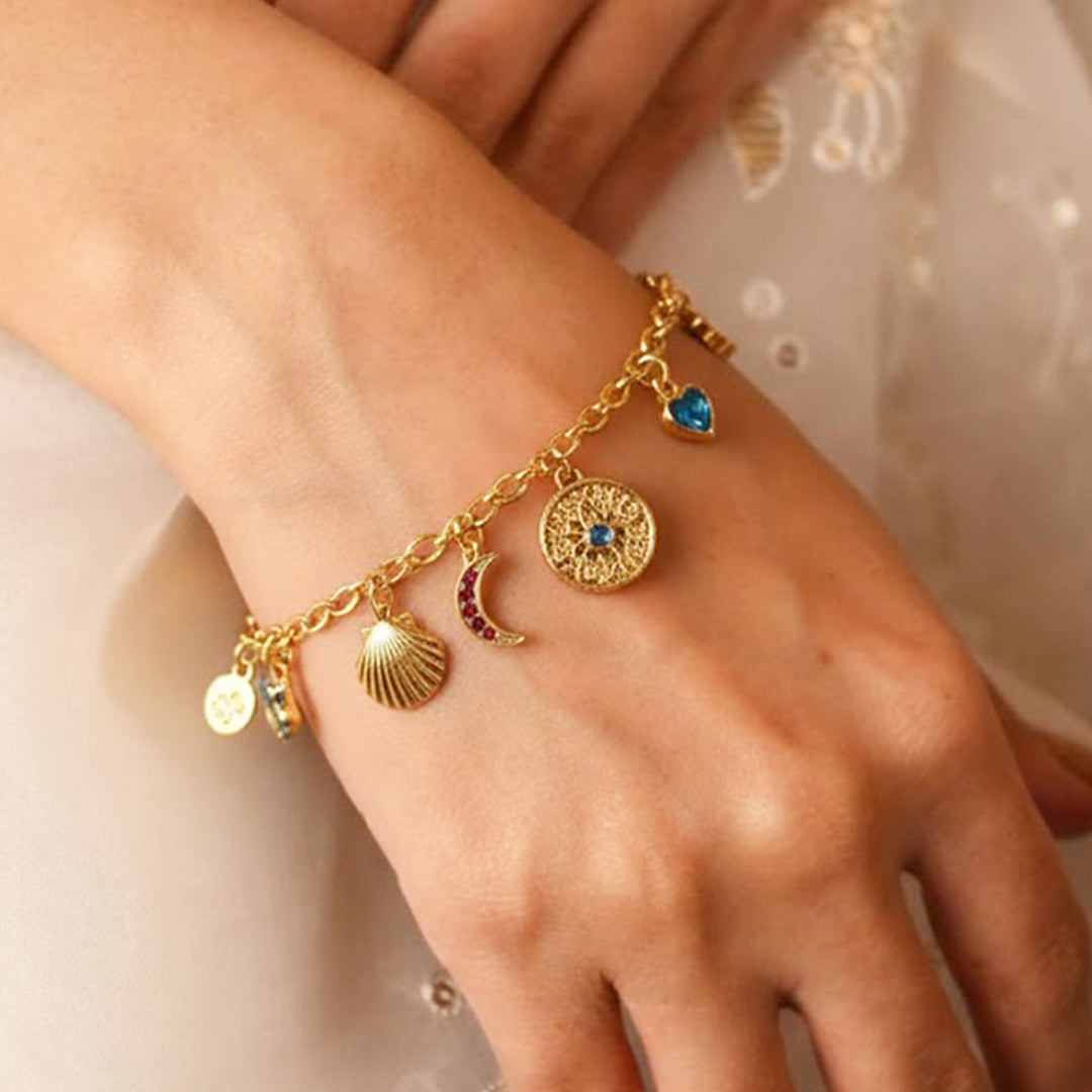 trueBrowns Charm Chain Bracelet