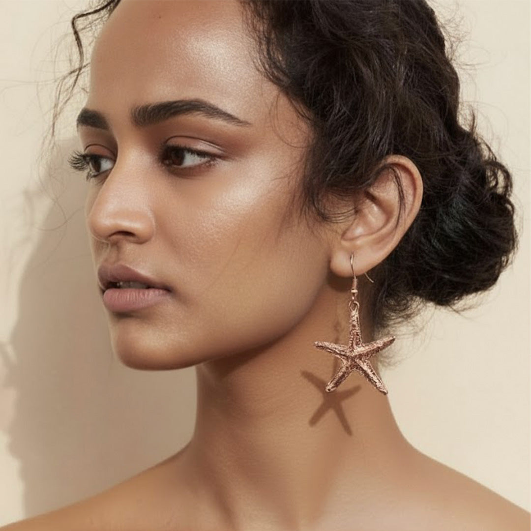 trueBrowns Starry Charm Earrings