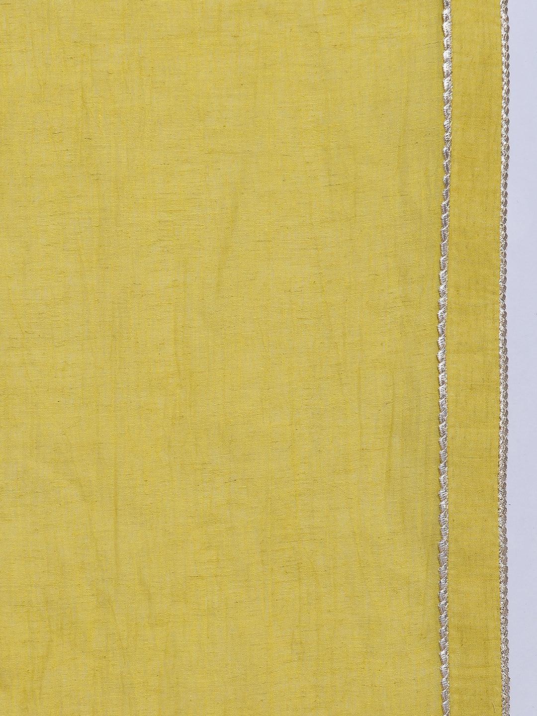 Pure Cotton Gota Saree - trueBrowns