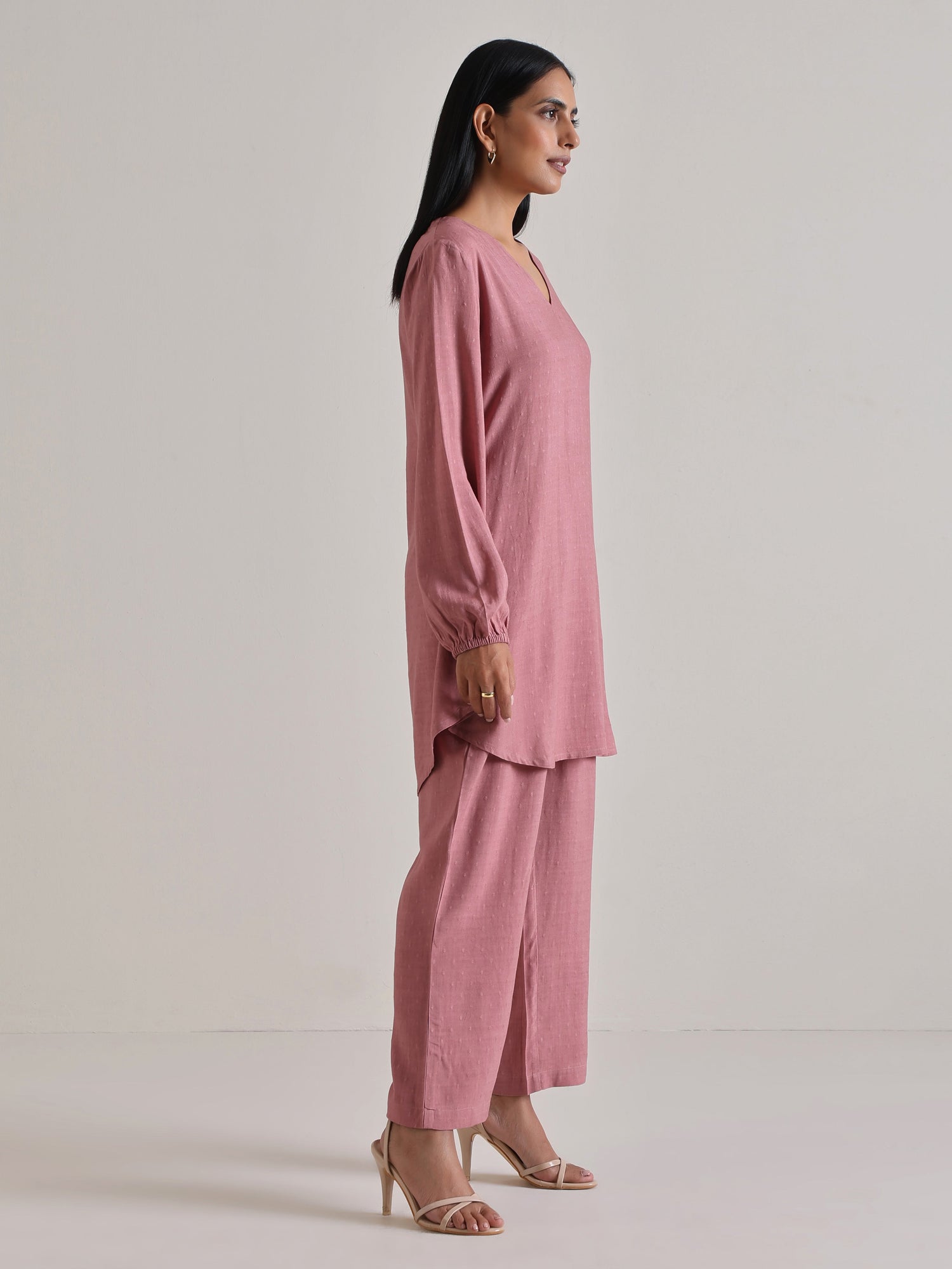 Mauve Short Co-Ord Set
