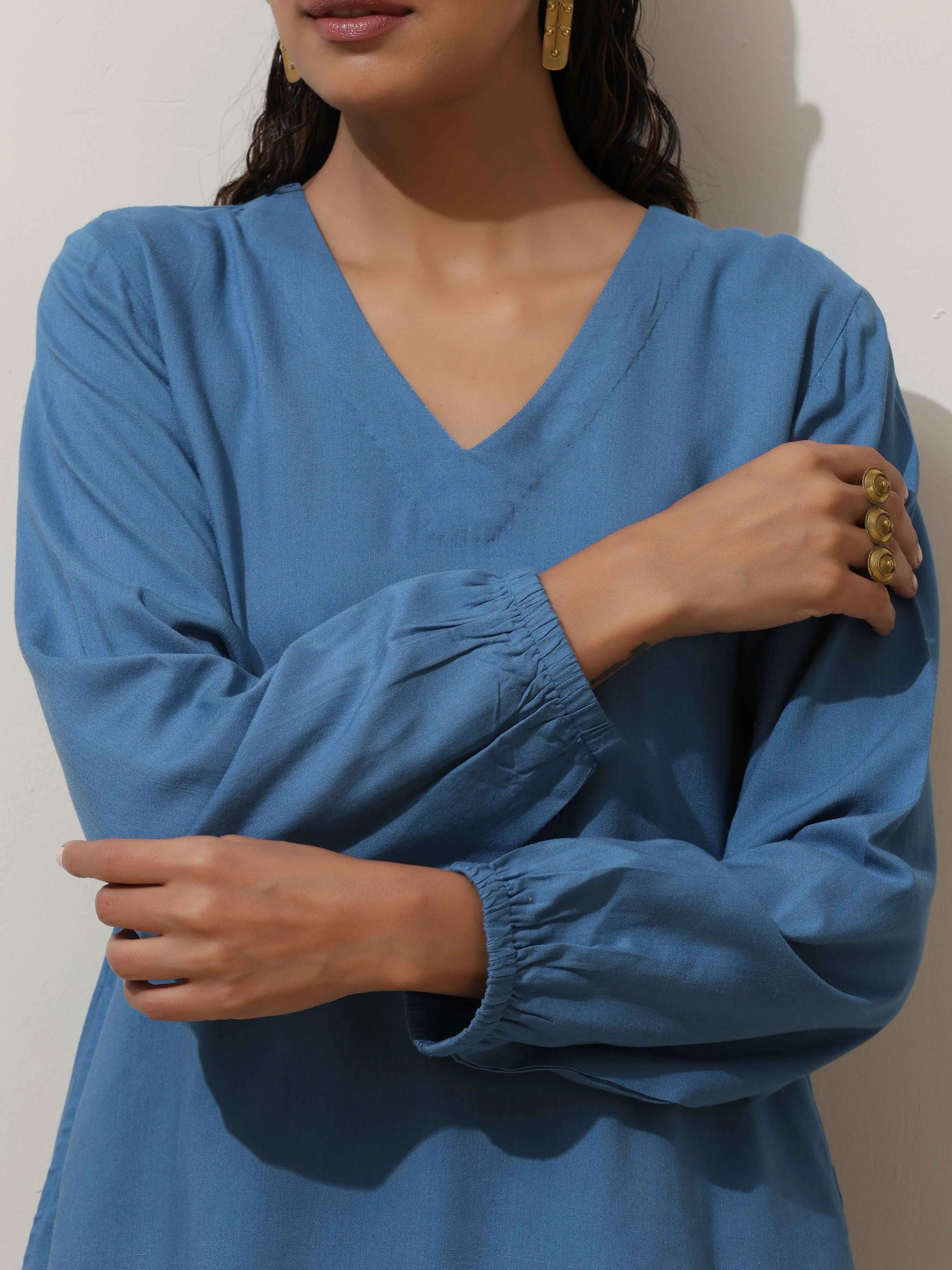 trueBrowns Blue Co-ord Set