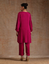 Pink Modal Relax Co-ord Set