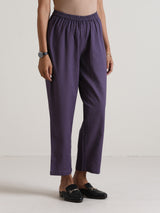 Plum Purple Relaxed Fit Co-Ord Set