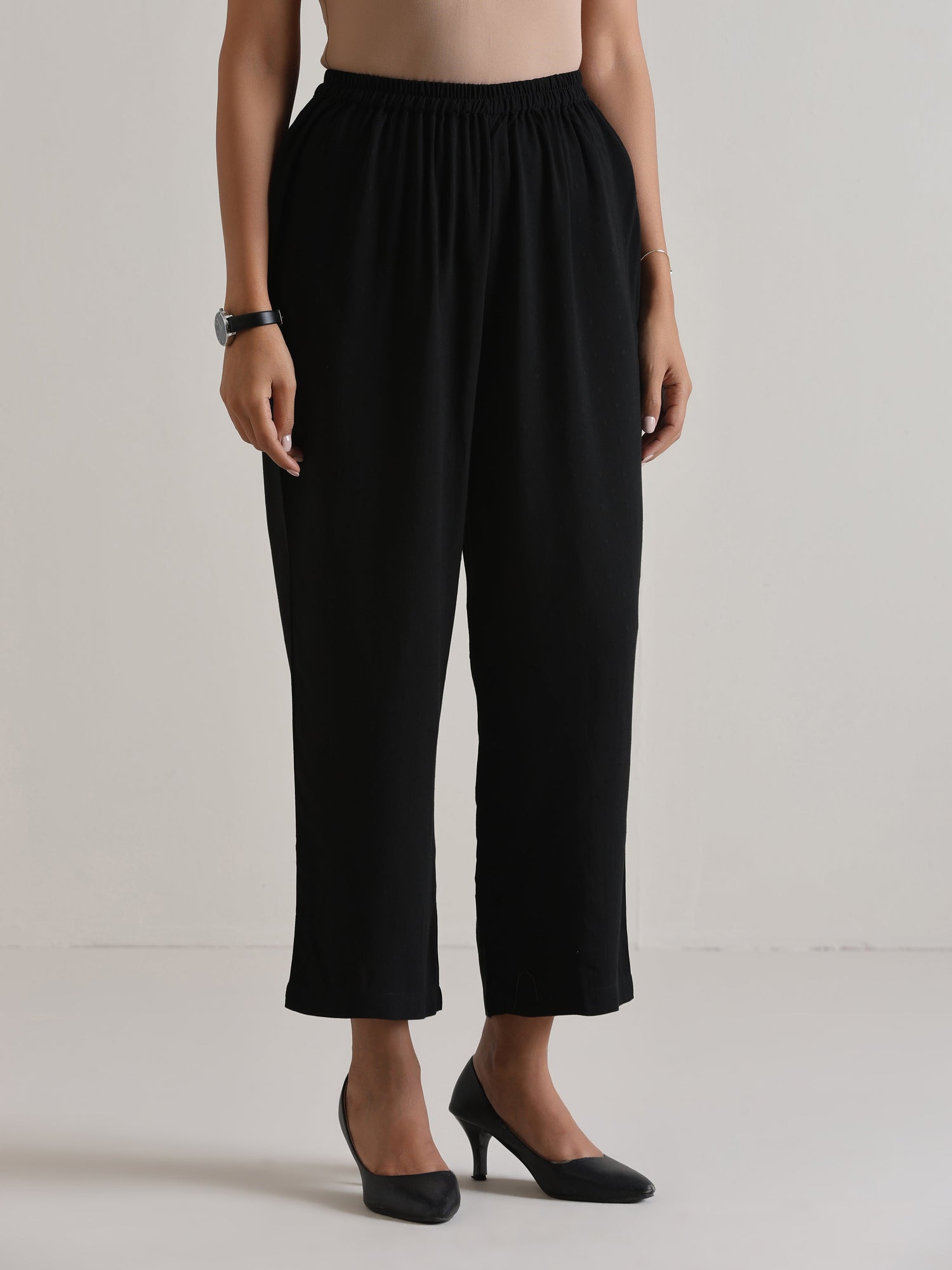 Black Panelled Co-ord Set