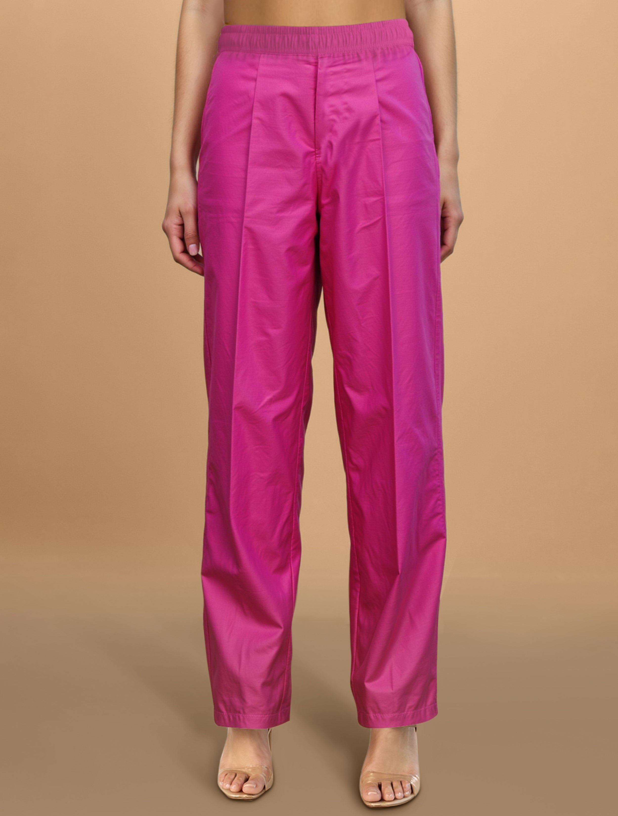 trueBrowns Lime Brocade Flared Kurta Set