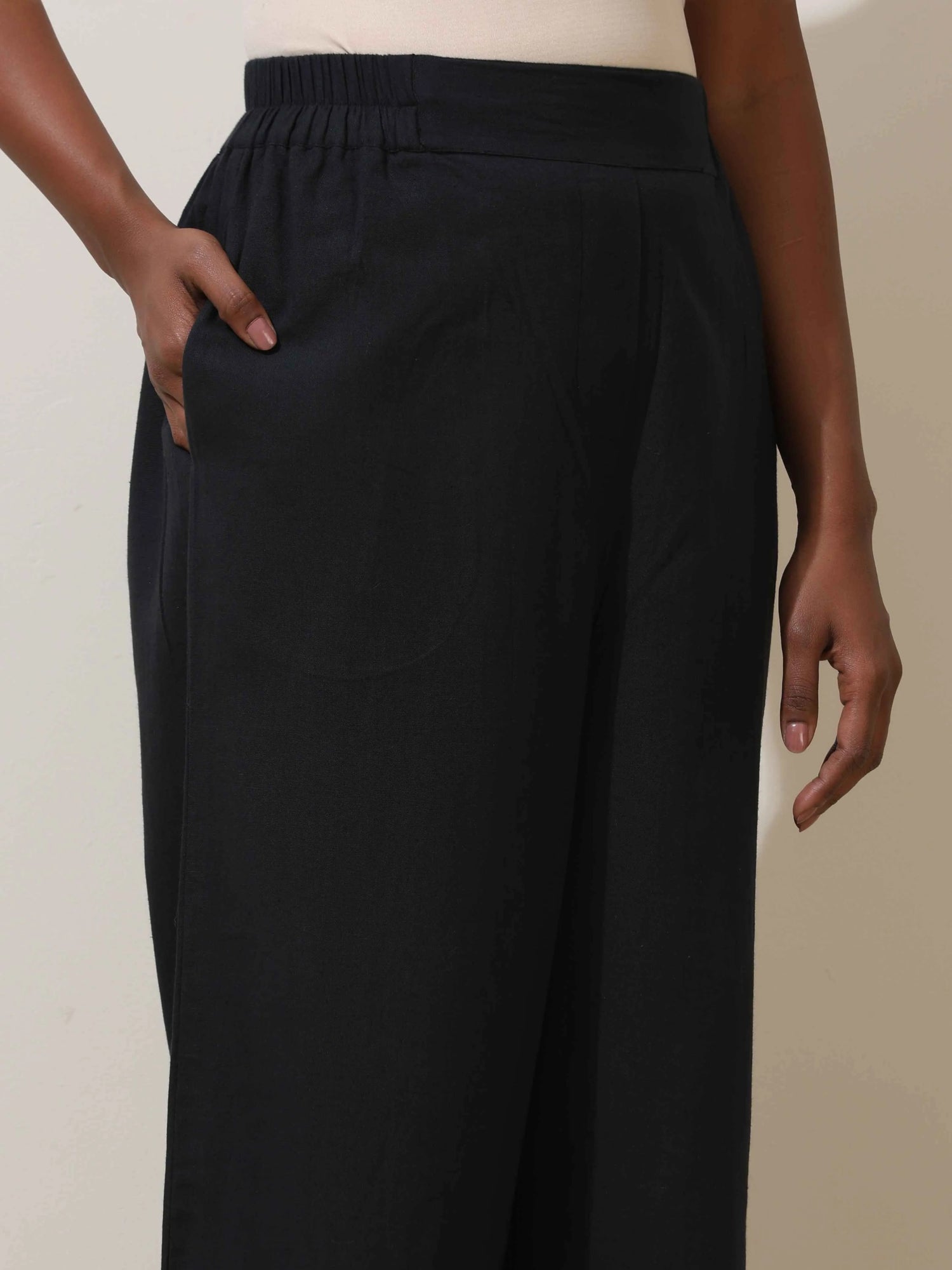 trueBrowns Black Cotton Co-Ord Set