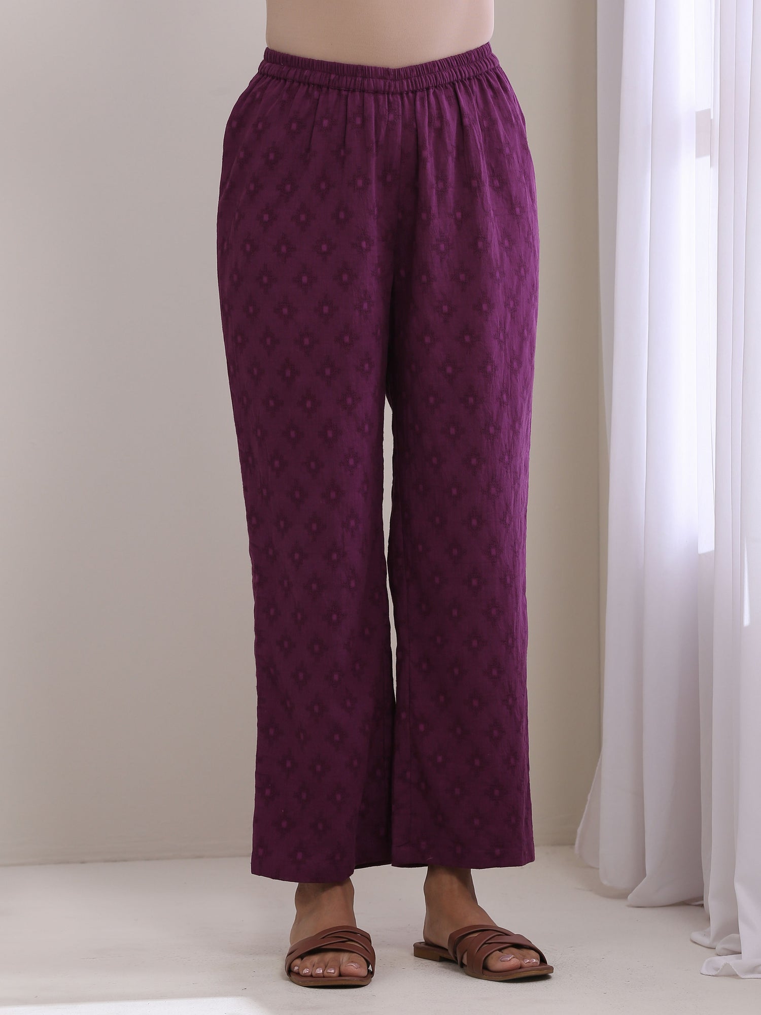 Bareek Dark Grey Kurta Pant