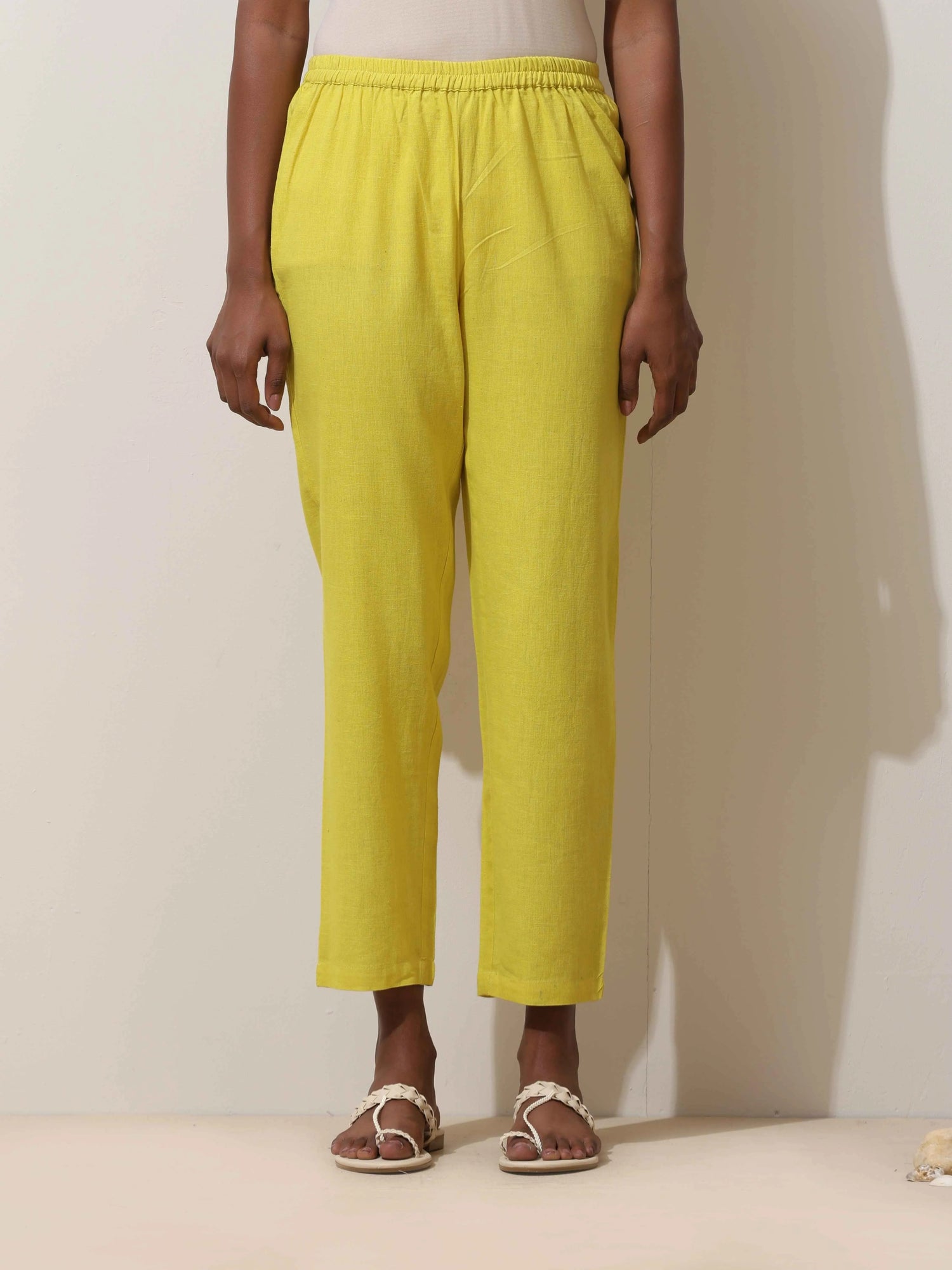 trueBrowns Lime Cotton Co-Ord Set