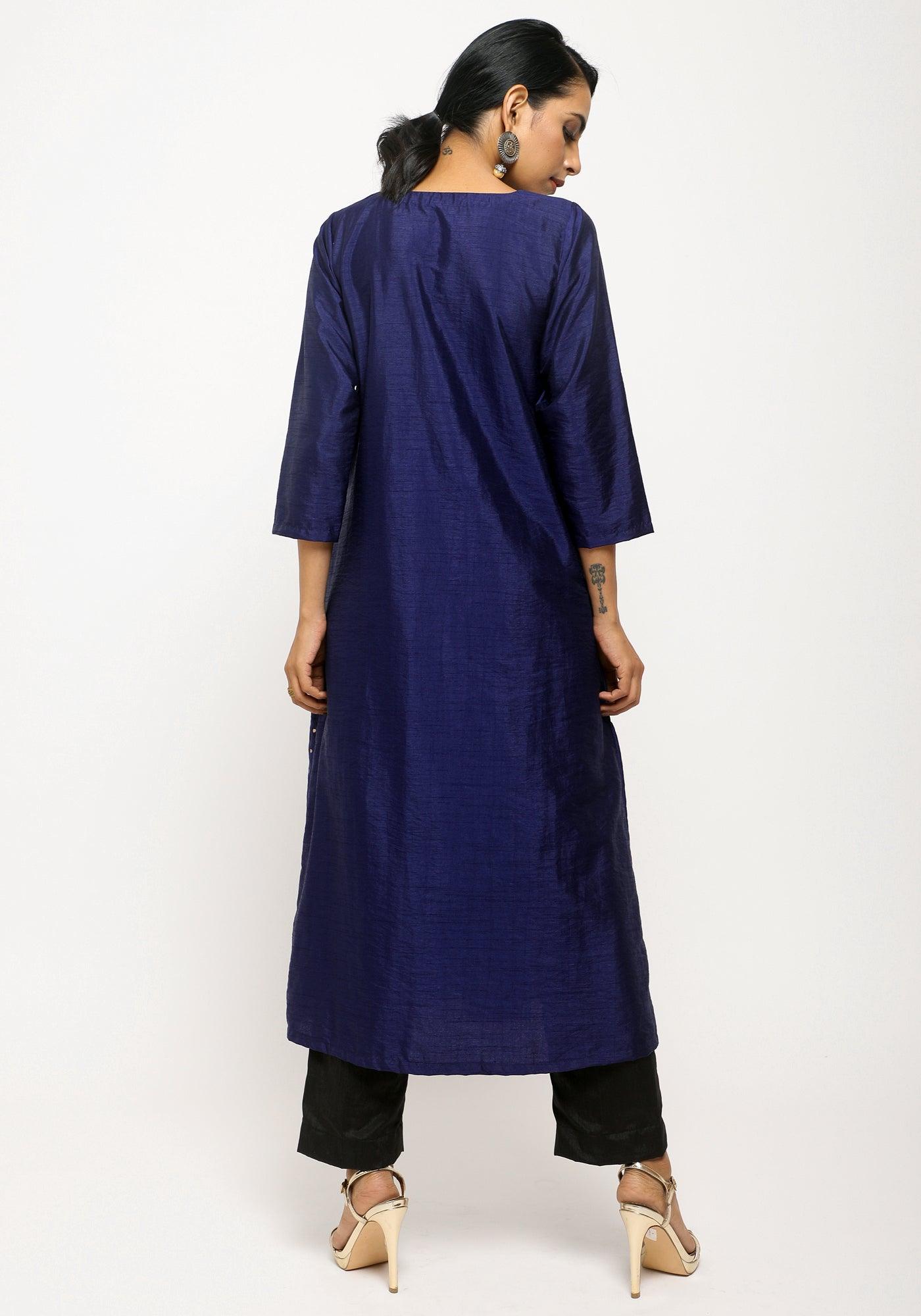 Blue Foil Angrakha Set - trueBrowns