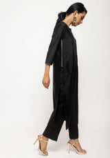 Black Foil High Slit Set - trueBrowns