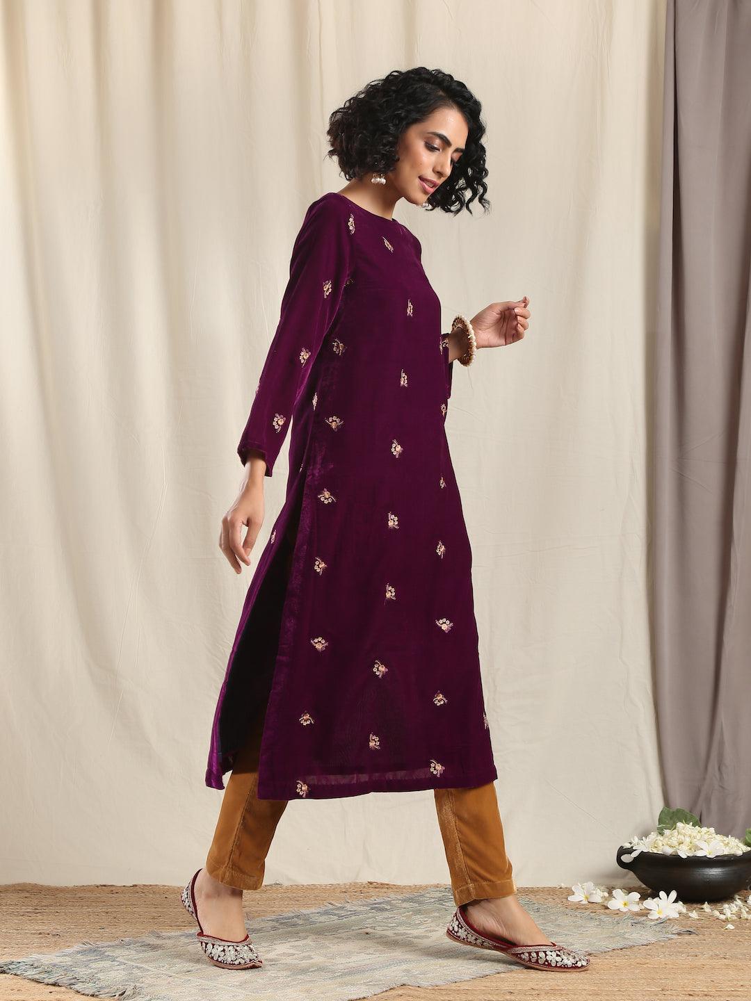 Brown Velvet Pant - trueBrowns