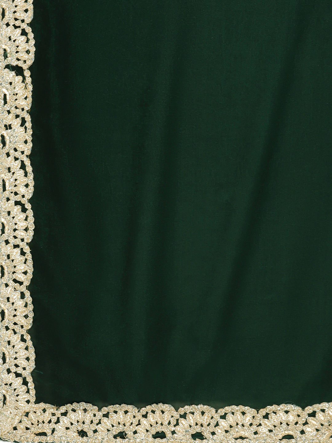 Green Velvet Shawl