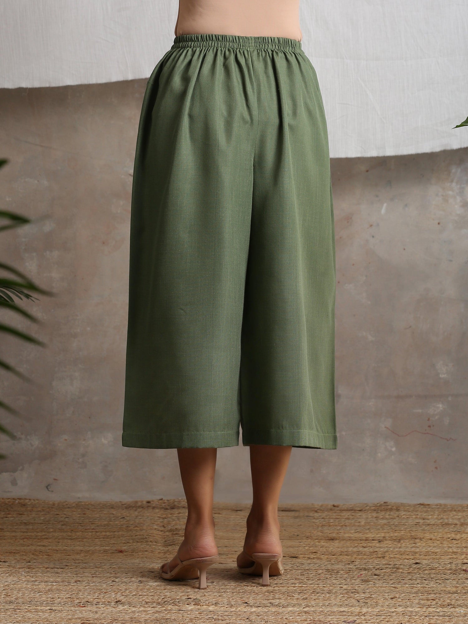 Cotton Linen Palazzo - trueBrowns