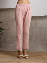 Rose Pink Crinkled Pant - trueBrowns