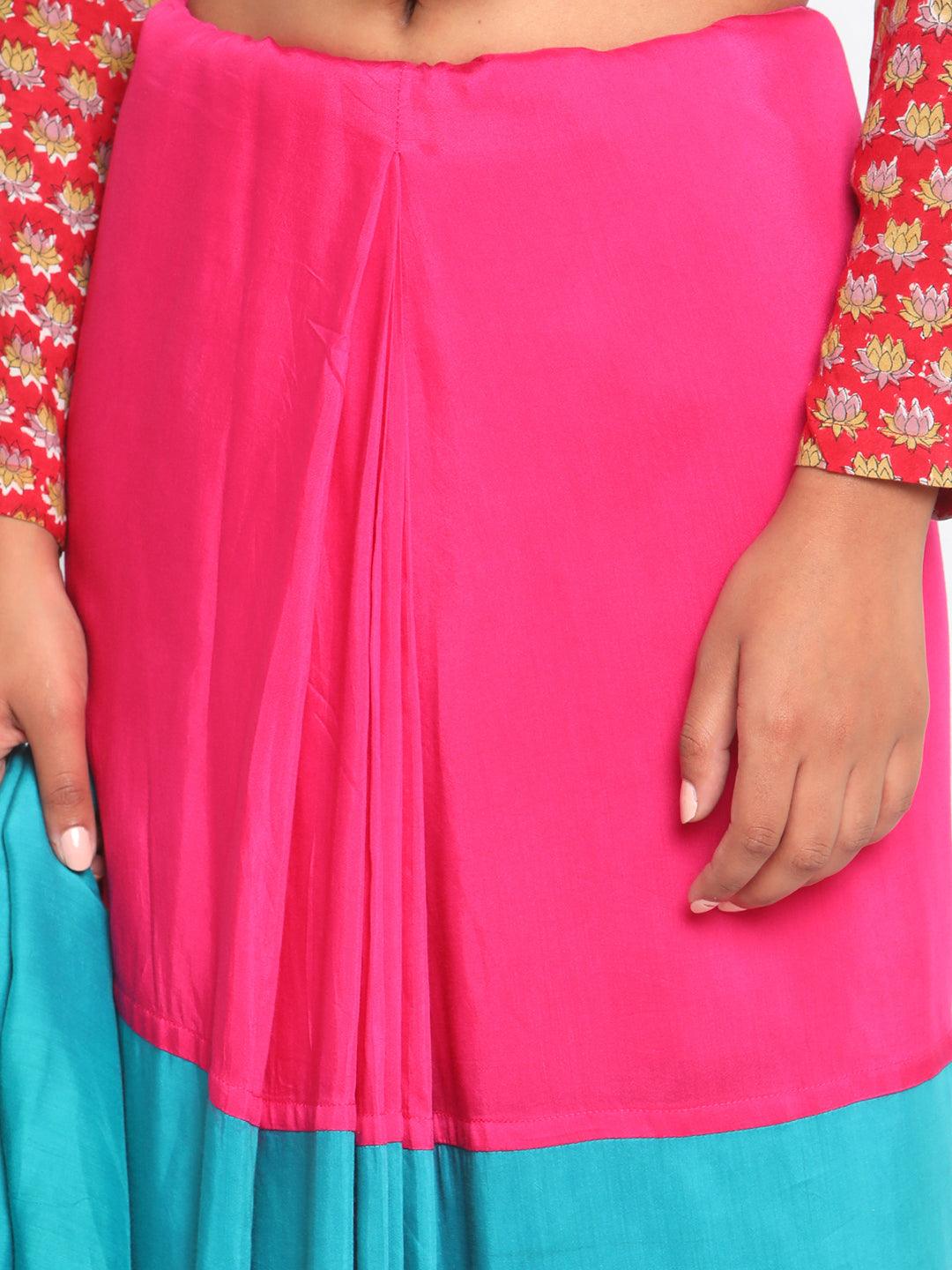 Silk Ready Pleated Saree - trueBrowns