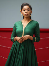 Green Gold Lace Dress - trueBrowns